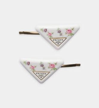 barrette cheveux prada